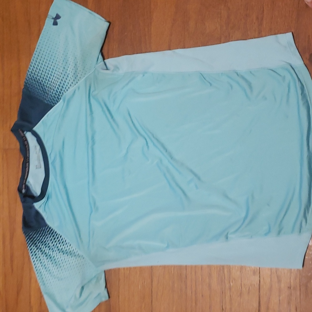 Blue under armour shirt